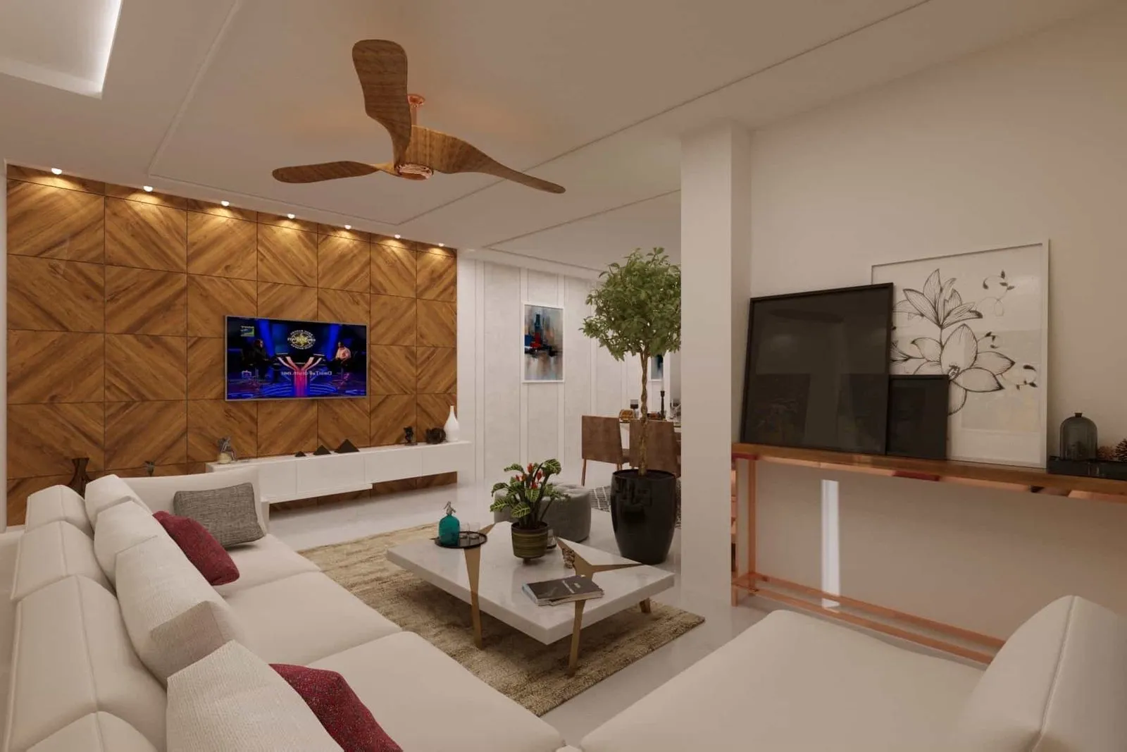 Mr. Anand Thorat's 3BHK – main view