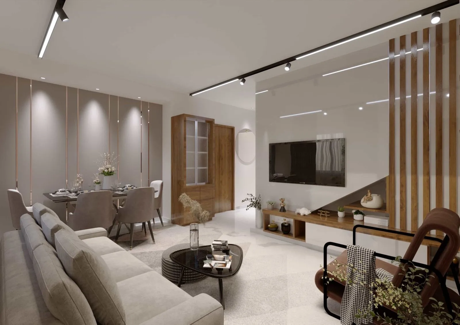 Patki Family's 4 BHK Row House – main view